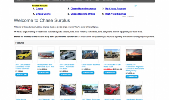 Chase Surplus